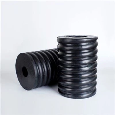 Pegas Komposit Karet Dengan Pegas Baja Logam Dengan 150 * 265 * 80mm